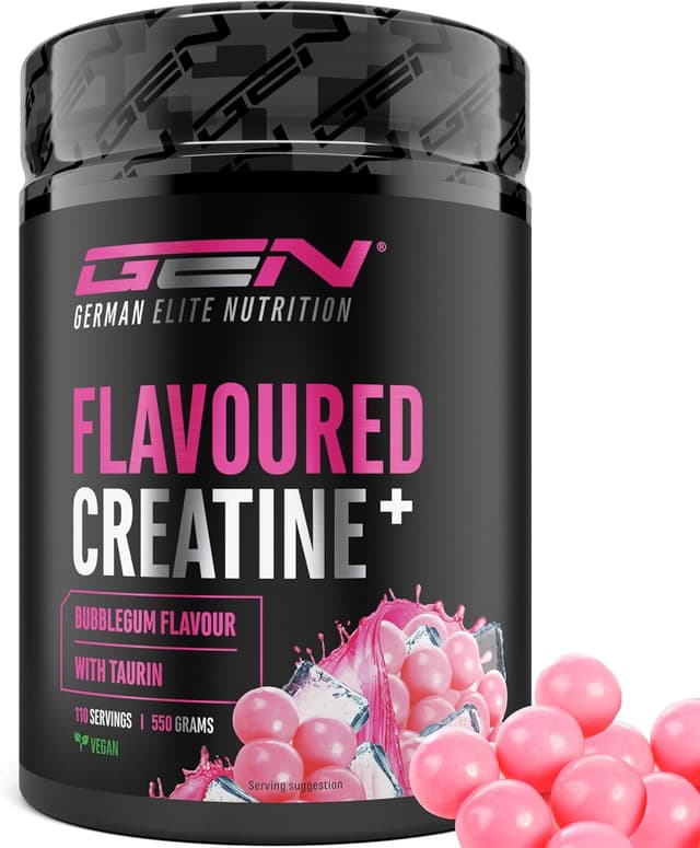 Imagen de Flavoured Creatine Pulver 550 g – Monohydrat mit L-Taurin en OfertitasTOP