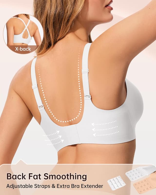 Detalle 2 de LetsJoli Wireless Jelly Bra Seamless S