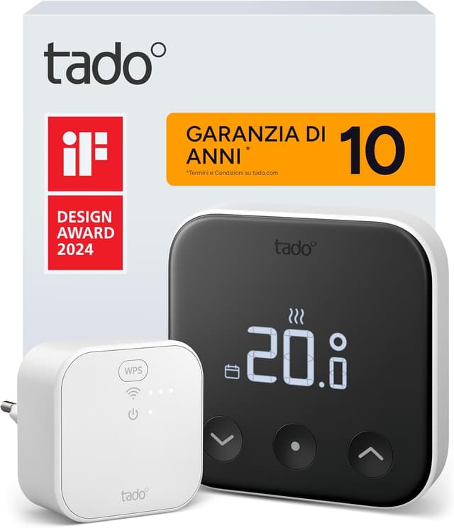 Imagen de tado° Thermostat X Starter Kit termostato intelligente con Bridge 🔌 en OfertitasTOP