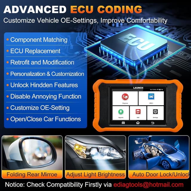 Thumbnail 5 de LAUNCH Creader Elite V2.0 GM Diagnostic Scanner