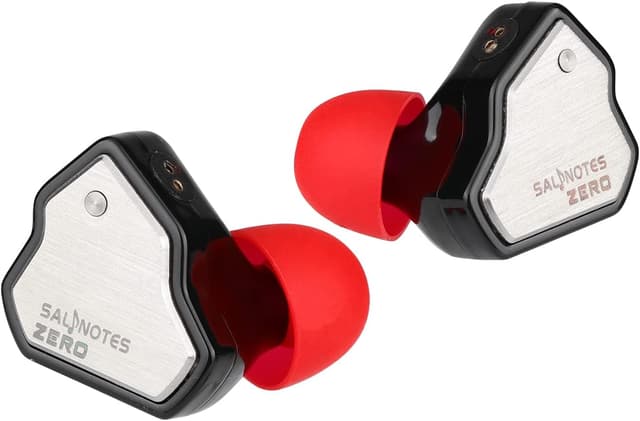 Detalle de Linsoul 7Hz Salnotes Zero auricolari IEM con driver dinamico da 10 mm e cavo OFC staccabile (2pin, nero)