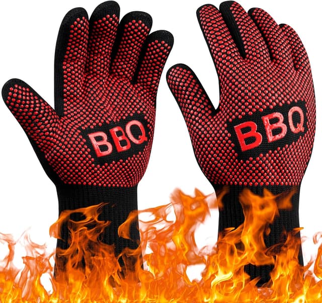 Imagen de Flintronic Heat Resistant Oven Gloves 30cm en OfertitasTOP