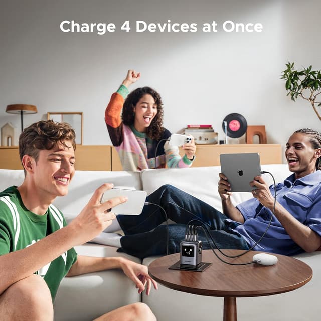 Detalle de UGREEN Uno 100W USB C GaN Charger