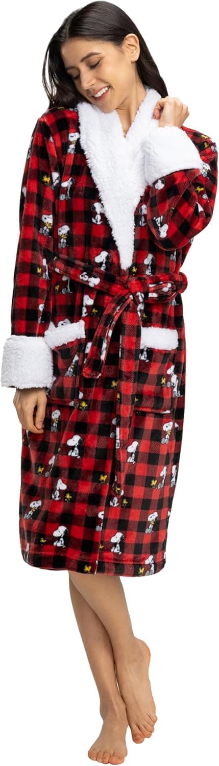 Thumbnail 6 de Berkshire Peanuts Snoopy VelvetLoft Robe 36"