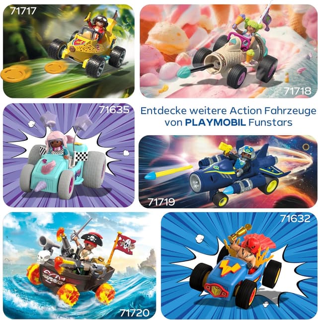 Thumbnail 4 de PLAYMOBIL Rasendes Piratenboot ab 4