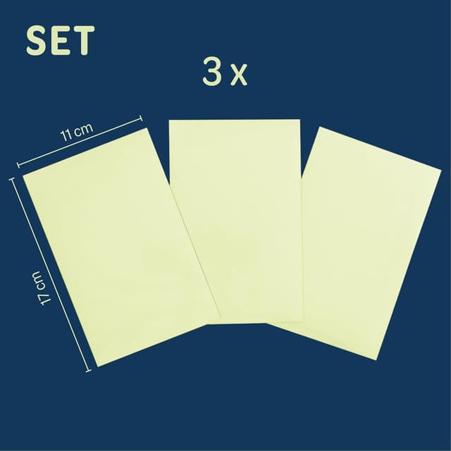 Detalle de Paraboo Glow-in-the-dark Leuchtfolie 3er Set