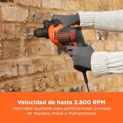 Thumbnail 6 de Black+Decker BEH710K-QS Taladro percutor 710 W
