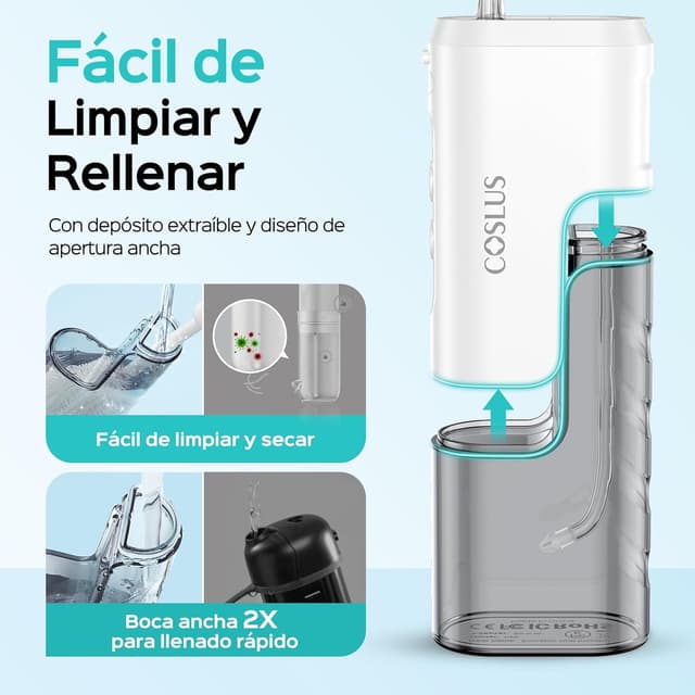 Thumbnail 5 de COSLUS T40 Irrigador Dental Portátil