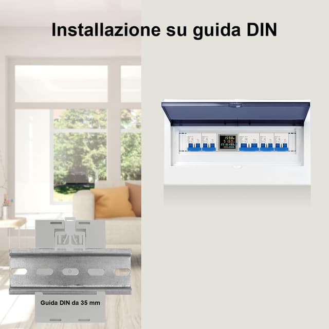 Thumbnail 4 de KETOTEK AC40-300V 100A Misuratore energetico 6‑in‑1 🔌