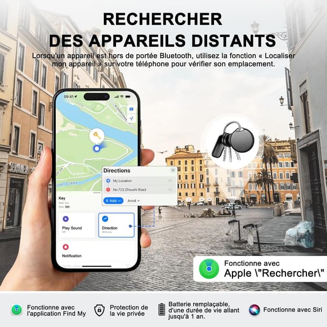 Thumbnail 2 de Smart Air Traceur Tag lot de 4