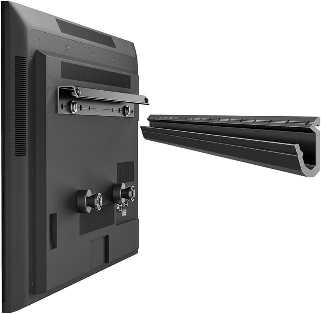 Detalle de Ständerlose TV-Wandhalterung (ohne Bohren) für 12–55 Zoll, neigbar bis 5° – VESA bis 400 x 400 mm, bis 45 kg