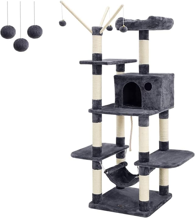 Detalle de FEANDREA PCT86G Árbol para Gatos 1 unidad