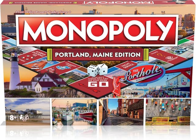 Thumbnail 6 de Monopoly Portland ME Edition board game 🎲