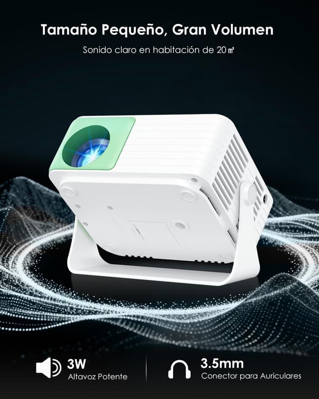 Thumbnail 2 de YOTON Y3 Proyector portátil 1080P Verde