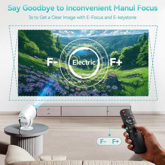 Thumbnail 4 de Nasin VF211WF Mini Beamer 1080P