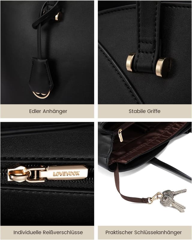 Thumbnail 5 de LOVEVOOK Handtasche 15,6 Zoll Shopper