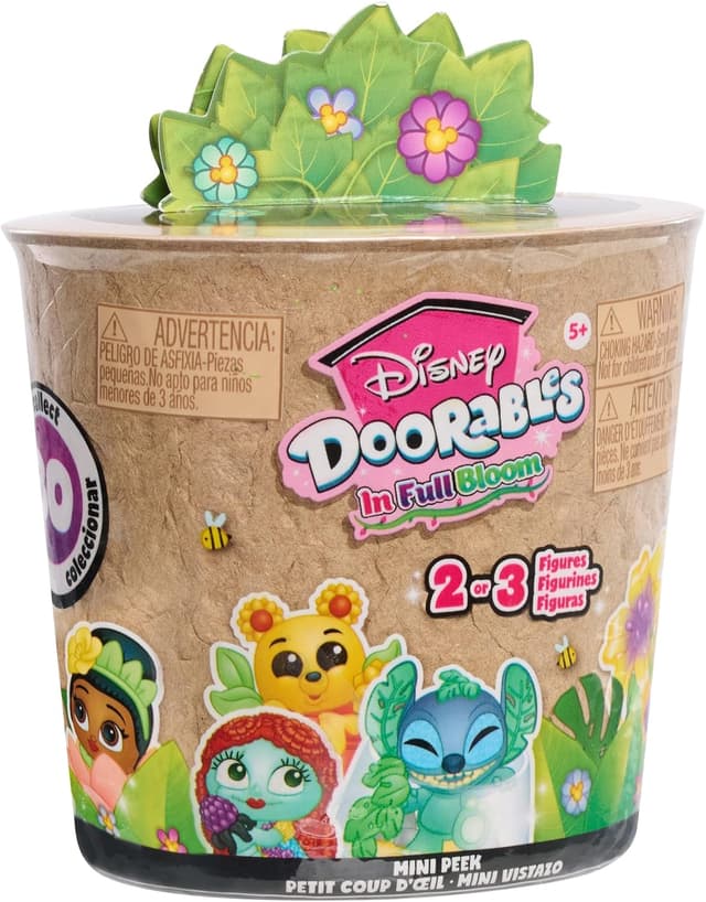 Detalle de Disney Doorables In Full Bloom Mini Peek Series 15 Mystery Floral Mini Figures (Set of 5 Up)