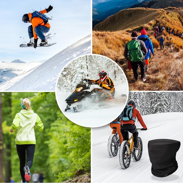 Thumbnail 6 de YANIKY Schlauchschal Winddicht 🧣