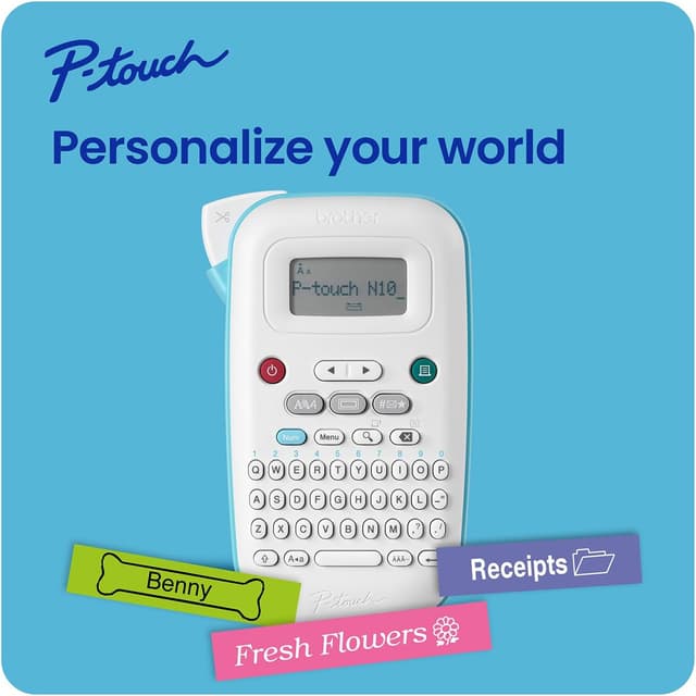Detalle 2 de Brother P-Touch PT-N10 handheld label maker ๐