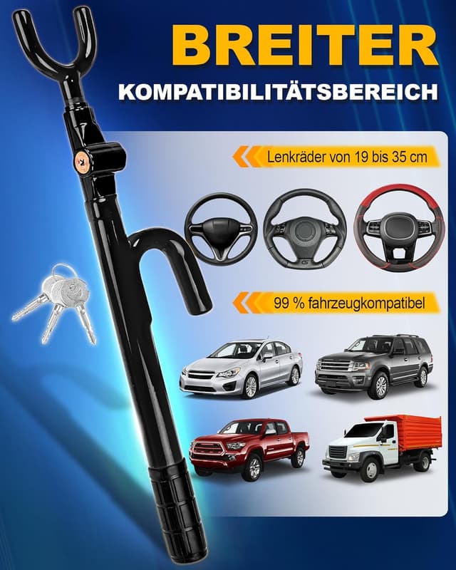 Thumbnail 4 de Tevlaphee Lenkradschloss 35 cm