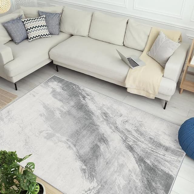 Imagen de Vamcheer Alfombra Salón Pelo Corto 🏡 Lavable y Antideslizante en OfertitasTOP