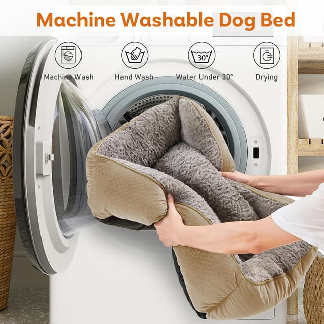 Detalle 1 de Oveppy Dog Bed for Medium Dogs, 4 sizes