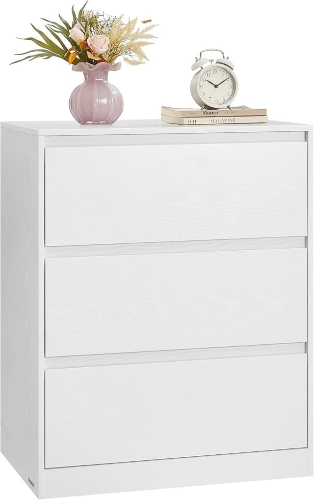 Detalle de VASAGLE KAILYN chest of drawers, 3 drawers