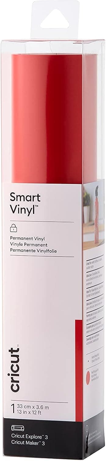 Imagen de Vinile Cricut Smart Permanent rosso, 33cm en OfertitasTOP
