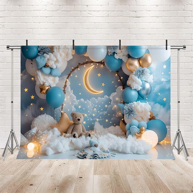 Thumbnail 1 de MEHOFOND Geburtstags Hintergrund 2,1 x 1,5 m