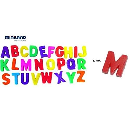 Thumbnail 8 de Miniland Letras magnéticas Mayúsculas 76 piezas 🧩