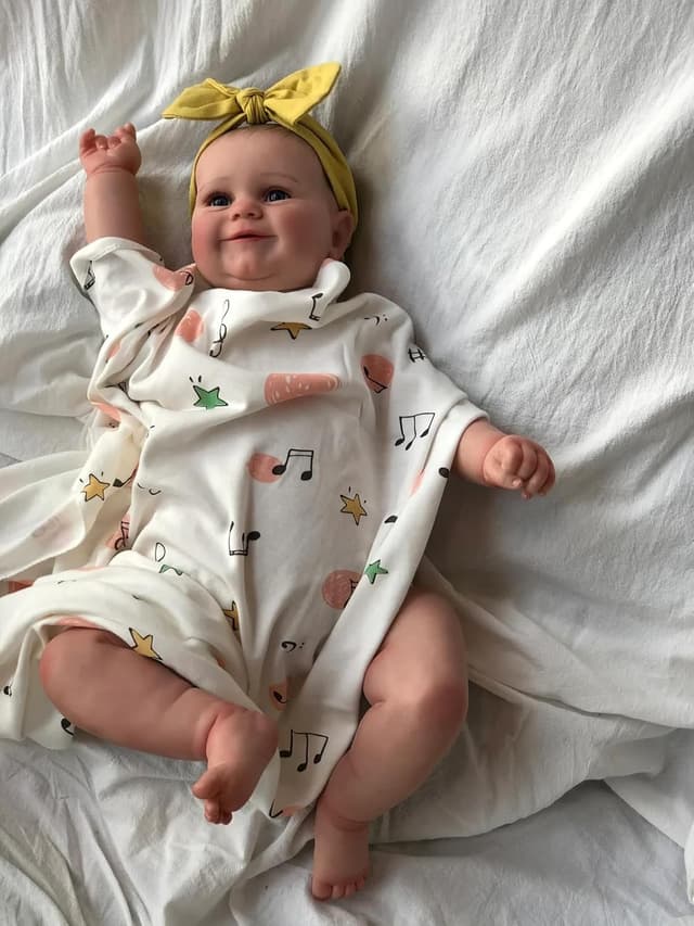 Thumbnail 2 de MineeQu Babypuppe 19 Zoll mit Handhaar