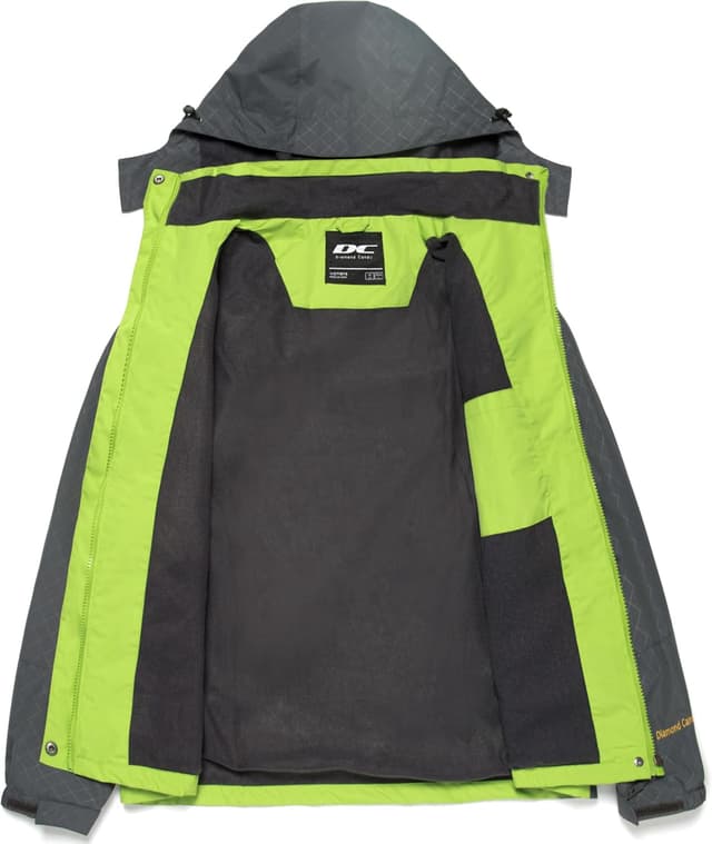 Detalle de Regenjacke Damen mit Kapuze, wasserdicht