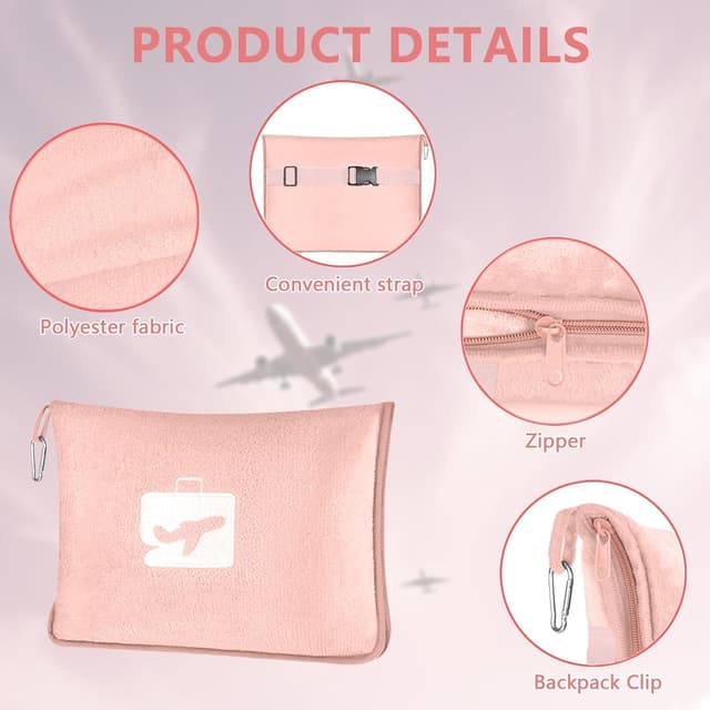 Detalle de flintronic Travel Blanket 2 in 1