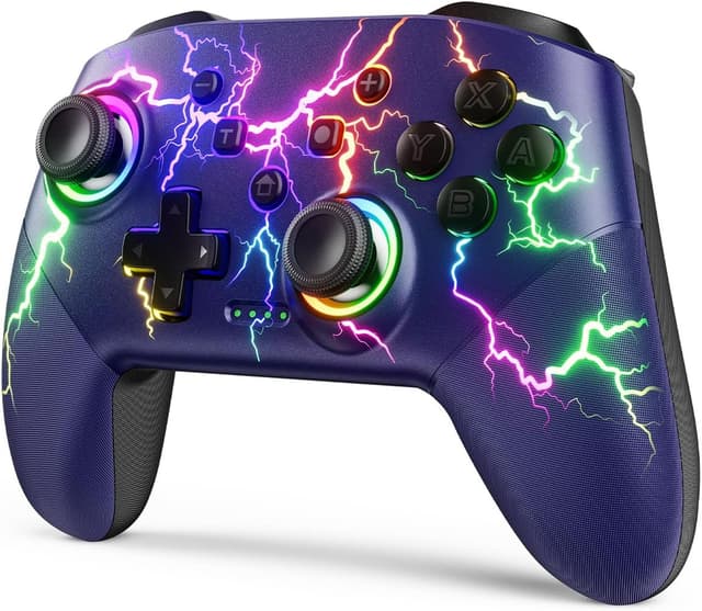 Detalle de VOYEE Switch Pro Controller 1000mAh wireless