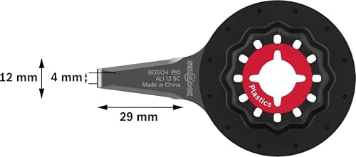 Detalle de Bosch 1 hoja Pro Silicone ALI 12 SC, 12 mm 🛠