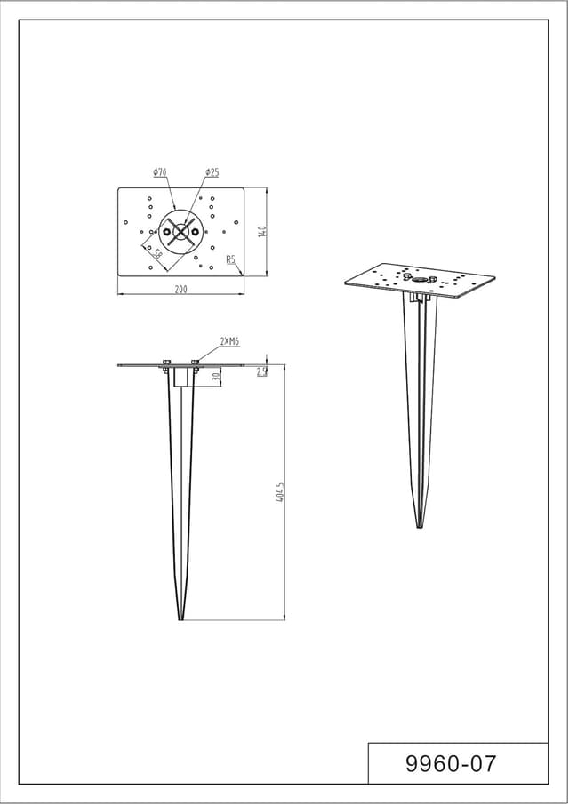 Detalle 2 de TRIO LIGHTING FOR YOU Trio 9960-07 40 cm