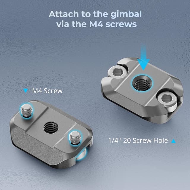 Thumbnail 4 de SMALLRIG 4640 HawkLock Mini‑NATO Schiene für Gimbal