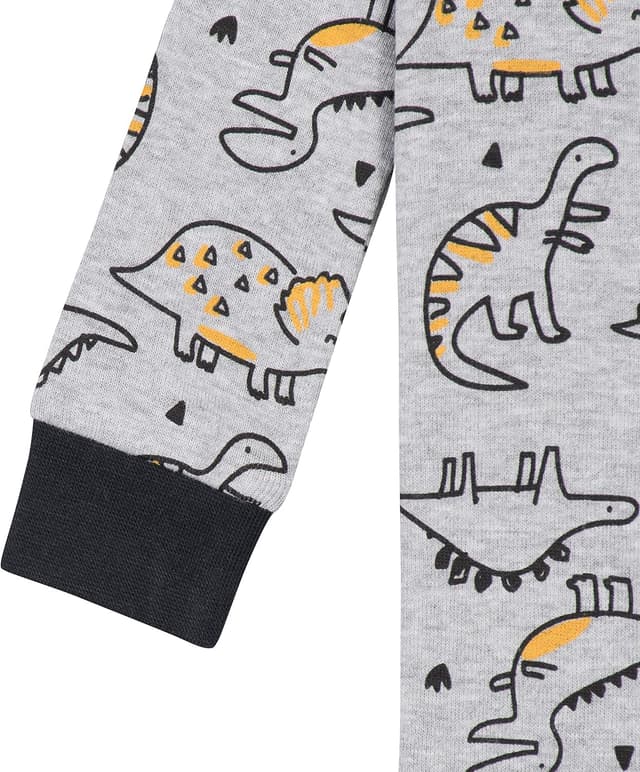 Detalle de Pyjamas Gerber 4 pièces pour bébés garçons (grenouillère) – ajustement pensé pour le sommeil