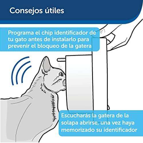 Thumbnail 7 de PetSafe Gatera con microchip para gatos, RFID de 4 posiciones de cierre