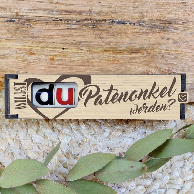 Thumbnail 1 de Patenonkel Fragen Schokoriegel Geschenkbox