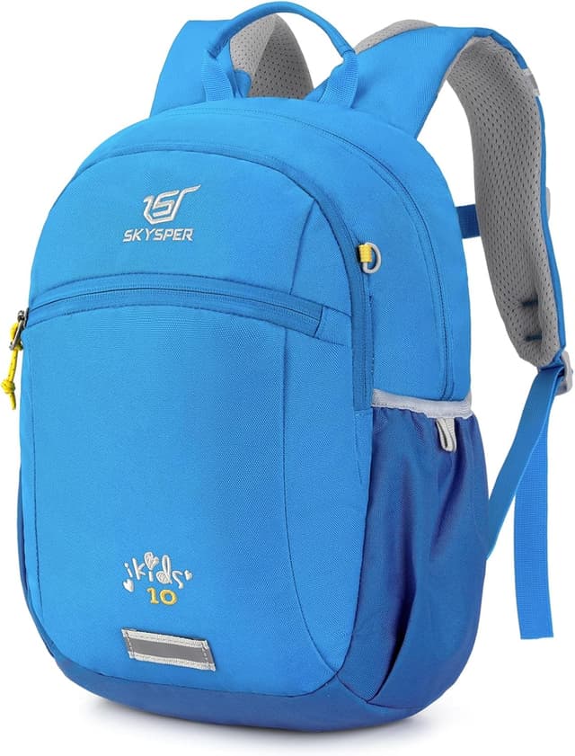 Detalle de SKYSPER Kinderrucksack 10L mit Brustgurt – Wanderrucksack für Jungen & Mädchen
