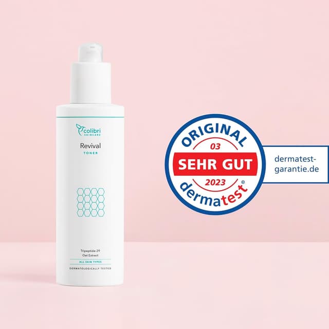 Detalle de colibri skincare REVIVAL TONER 200 ml — lotion tonique visage sans alcool