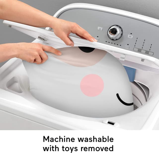 Detalle de Fisher-Price Puppy Perfection Giant Play Mat (HYR51) – baby tummy time toy for 0+ months