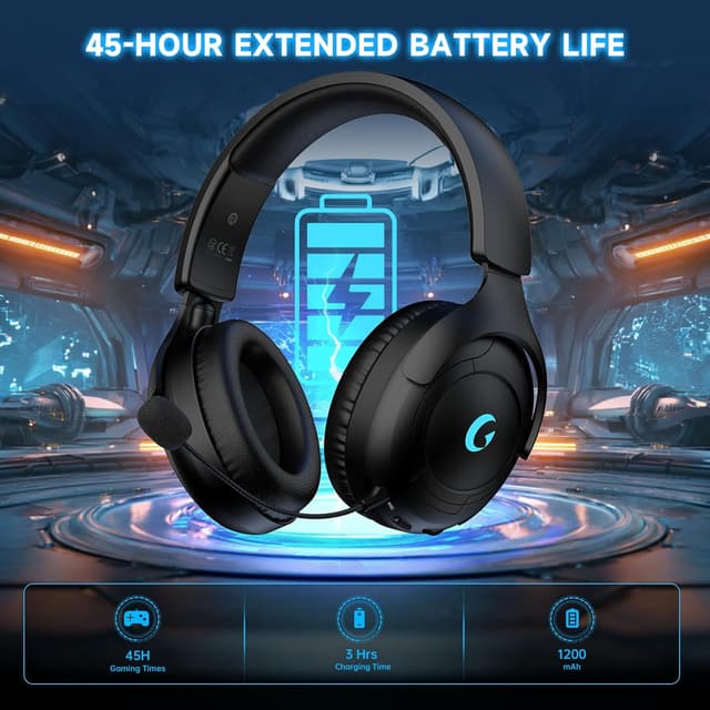 Thumbnail 5 de Wireless Gaming Headset 45H battery