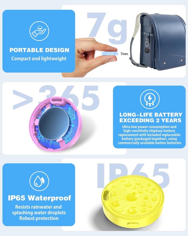 Thumbnail 3 de Air Tags for Android 2-year battery