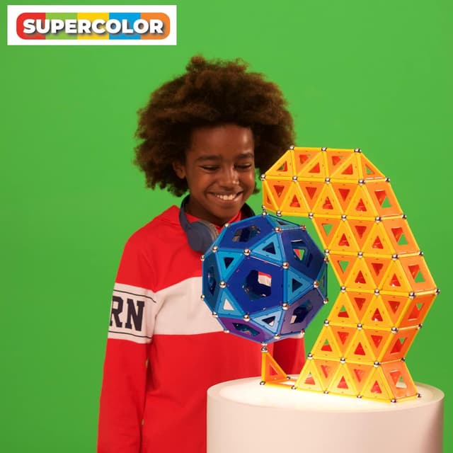 Thumbnail 9 de Geomag Supercolor - Juego de Bloques Magnéticos para Niños 🧪