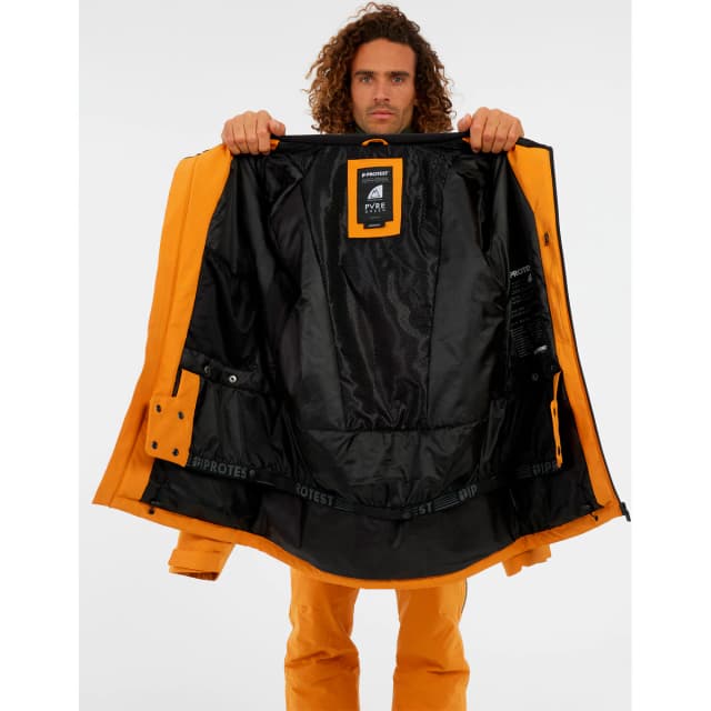 Detalle 2 de Protest Chaqueta de nieve de hombre Timothy (PRTTIMOTHY) para esquí y snowboard