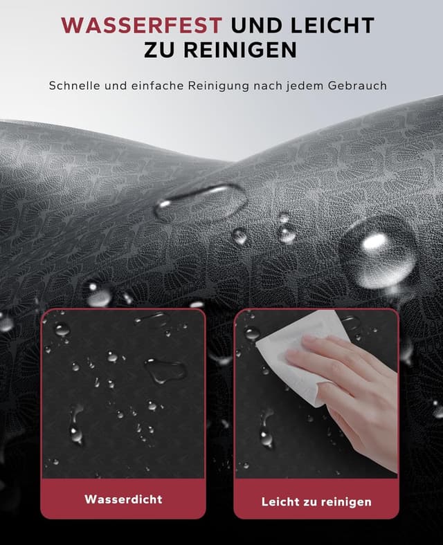 Thumbnail 4 de HAPBEAR Yogamatte XXL 183 cm groß, 6 mm Dicke