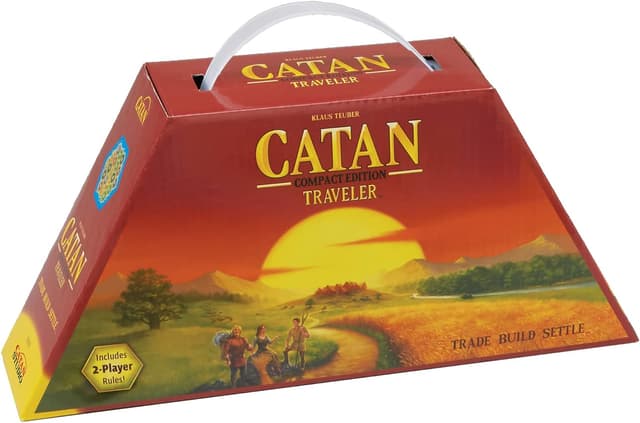 Detalle de CATAN Traveler Compact Edition Board Game (Settle, Trade, and Build) by CATAN Studio