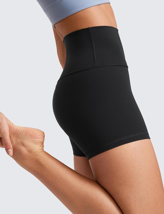Detalle 2 de CRZ YOGA Pantaloncini yoga donna Butterluxe (6/10/15/20 cm) vita alta